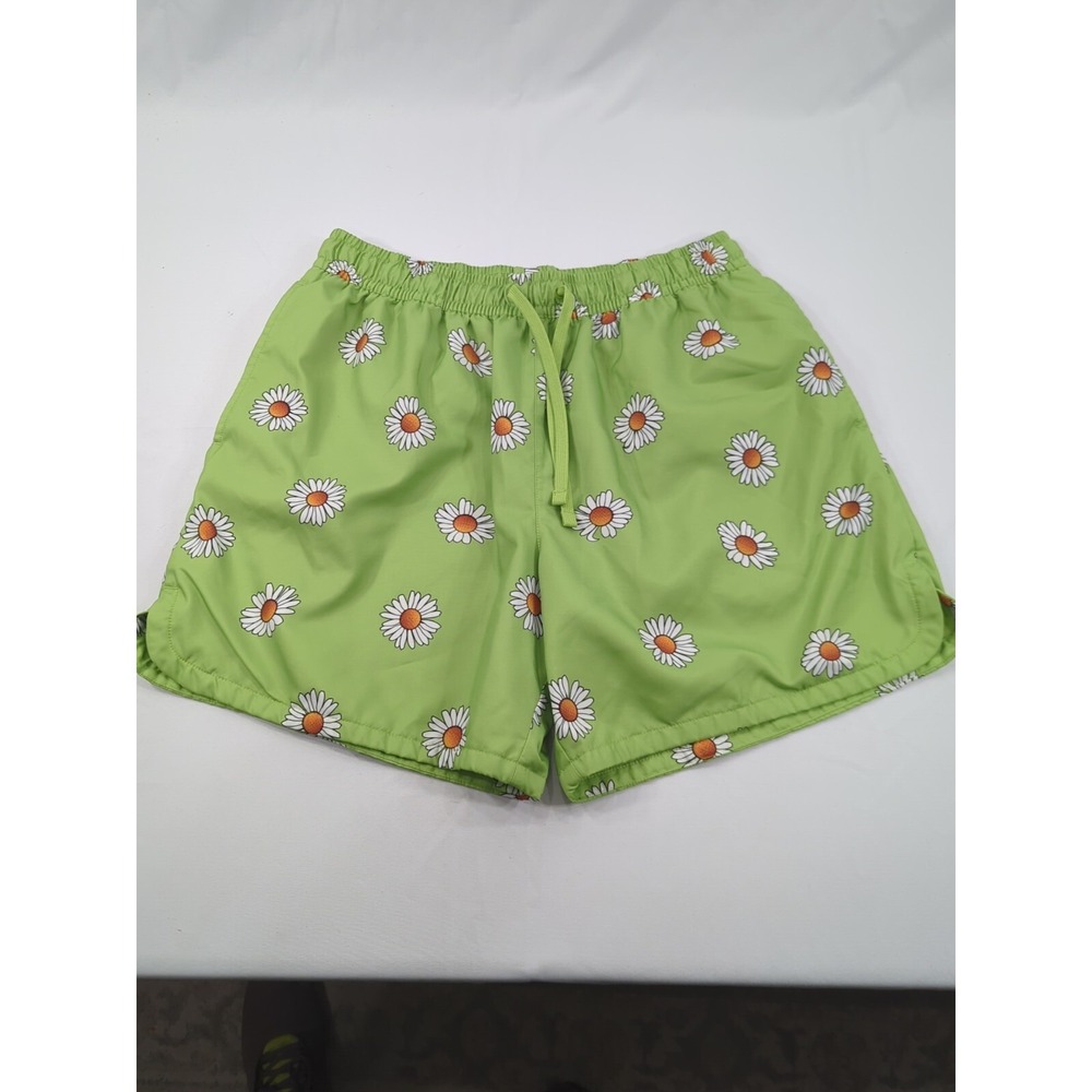 Nike Sportswear Sports Essentials Flow Floral Shorts Men's Large Green Excellent